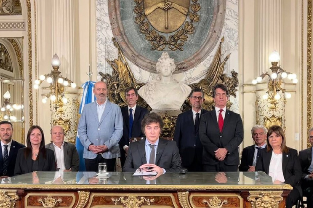 Javier Milei Décret présidentiel 70/23